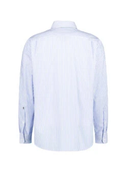 Seidensticker, Hemd, Comfort Fit, Baumwolle, Blau-weiß Gestreift 2 Seidensticker, Hemd, Comfort Fit, Baumwolle, Blau-weiß Gestreift -Herrenausstatter Verkaufe 449360 norm2