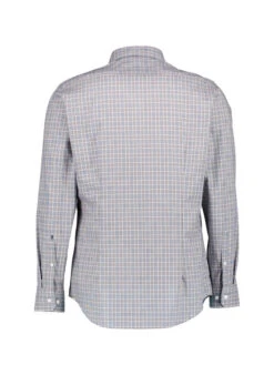 Seidensticker, Hemd, Shaped Fit, Baumwolle,navy Kariert -Herrenausstatter Verkaufe 449367 norm2