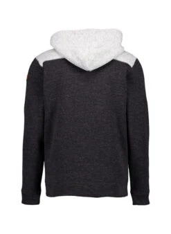 Quiksilver, Strickjacke, Mikrofaser, Schwarz-grau Meliert -Herrenausstatter Verkaufe 449379 norm2