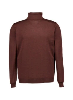 Stenströms, Rollkragenpullover, Merinowolle, Dunkelbraun