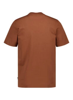 BOSS Black, T-Shirt Thompson, Baumwolle, Braun -Herrenausstatter Verkaufe 449391 norm2