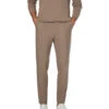 Bugatti, Bundfaltenhose, Mikrofaser-Stretch, Beige Meliert