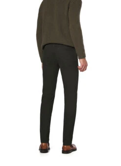 Bugatti, Hose, Baumwolle, Oliv Meliert -Herrenausstatter Verkaufe 449494 norm2