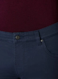 Bugatti, Hose, Baumwolle, Blau Meliert -Herrenausstatter Verkaufe 449496 norm3