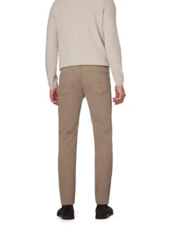 Bugatti, Hose, Baumwolle, Taupe Meliert -Herrenausstatter Verkaufe 449497 norm2