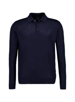 Bugatti, Pullover, Merinowolle, Marine