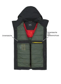 Camel Active, Funktionsjacke, Mikrofaser Wasserdicht, Asphalt 2 Camel Active, Funktionsjacke, Mikrofaser Wasserdicht, Asphalt -Herrenausstatter Verkaufe 449514 norm3