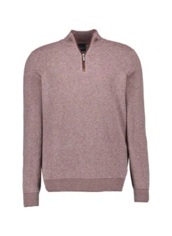 Bugatti, Cardigan, Baumwolle, Brombeere Meliert