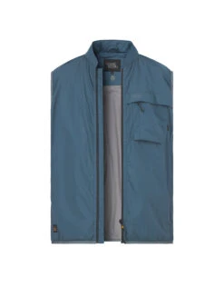 Camel Active, Weste, Mikrofaser, Tintenblau