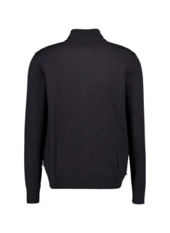 Bugatti, Cardigan, Baumwolle-Kaschmir, Dunkelgrau -Herrenausstatter Verkaufe 449566 norm2