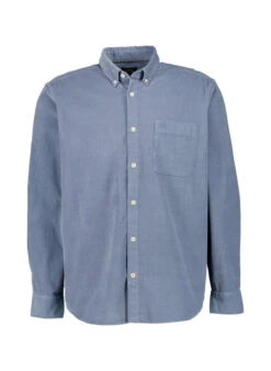 Camel Active, Hemd, Regular Fit, Cord, Dusty Blue