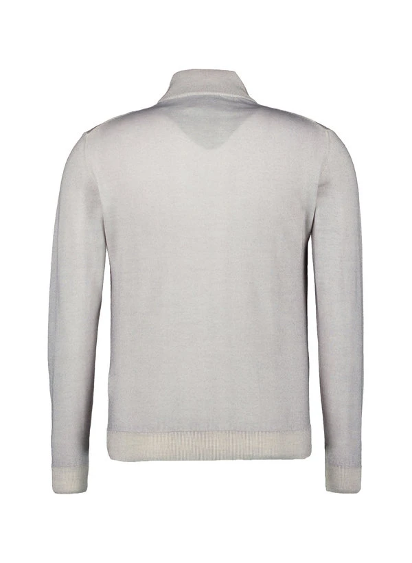 DANIELE FIESOLI, Stehkragenpullover, Merinowolle, hellgrau meliert DANIELE FIESOLI, Stehkragenpullover, Merinowolle, Hellgrau Meliert -Herrenausstatter Verkaufe 449640 norm2