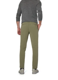 BOSS Black, Chino Kaiton, Slim Fit, Baumwolle, Grün 2 BOSS Black, Chino Kaiton, Slim Fit, Baumwolle, Grün -Herrenausstatter Verkaufe 449695 norm2