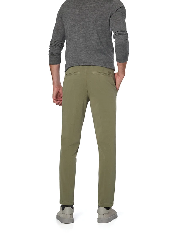 BOSS Black, Chino Kaiton, Slim Fit, Baumwolle, grün BOSS Black, Chino Kaiton, Slim Fit, Baumwolle, Grün -Herrenausstatter Verkaufe 449695 norm2