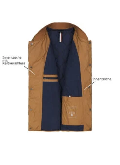 Bugatti, Steppjacke, Mikrofaser Sorona®, Braun -Herrenausstatter Verkaufe 449713 norm3