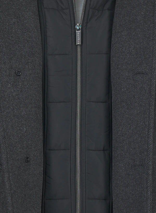 bugatti, Mantel, Wolle, anthrazit gemustert Bugatti, Mantel, Wolle, Anthrazit Gemustert -Herrenausstatter Verkaufe 449729 norm4