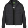 BOSS Green, Jacke Urbanex, Mikrofaser Wasserabweisend, Schwarz