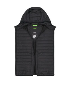 BOSS Green, Jacke Urbanex, Mikrofaser Wasserabweisend, Schwarz -Herrenausstatter Verkaufe 449731 norm3