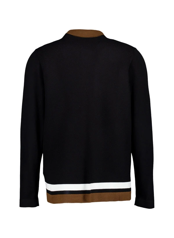 HUGO, Cardigan, Viskose-Wolle, schwarz HUGO, Cardigan, Viskose-Wolle, Schwarz -Herrenausstatter Verkaufe 449739 norm2