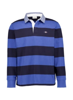 Gant, Pullover, Baumwolle, Royalblau Gestreift