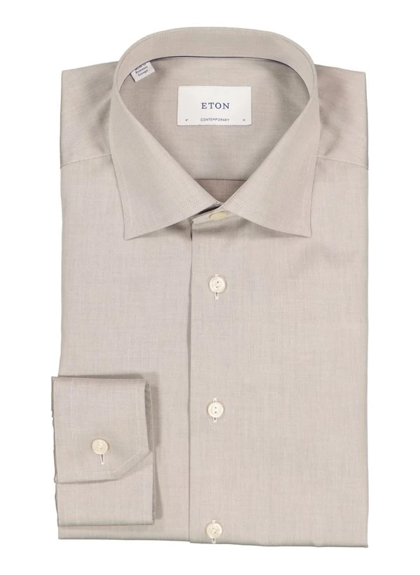 ETON, Hemd, Contemporary Fit, Baumwolle, grau ETON, Hemd, Contemporary Fit, Baumwolle, Grau -Herrenausstatter Verkaufe 449903 norm