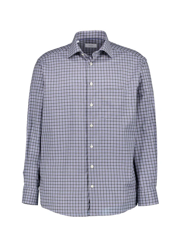 ETON, Hemd, Classic Fit, Bio Baumwolle, grau-blau kariert ETON, Hemd, Classic Fit, Bio Baumwolle, Grau-blau Kariert -Herrenausstatter Verkaufe 449934 norm