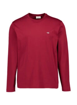 Gant, Longsleeve, Baumwolle, Bordeaux