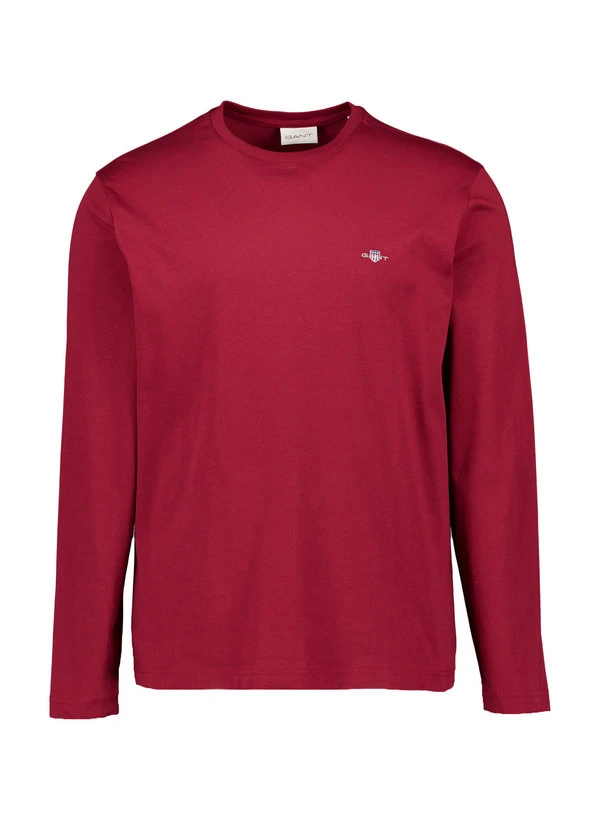 Gant, Longsleeve, Baumwolle, bordeaux Gant, Longsleeve, Baumwolle, Bordeaux -Herrenausstatter Verkaufe 449944 norm