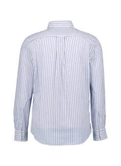Gant, Hemd, Regular Fit, Baumwolle, Himmelblau Gestreift -Herrenausstatter Verkaufe 449953 norm2