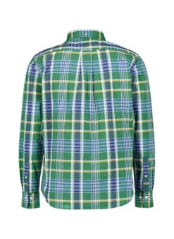 Gant, Hemd, Regular Fit, Baumwolle, Grün-blau Kariert 2 Gant, Hemd, Regular Fit, Baumwolle, Grün-blau Kariert -Herrenausstatter Verkaufe 449955 norm2