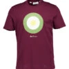 Ben Sherman, T-Shirt, Regular Fit, Bio Baumwolle, Rotwein