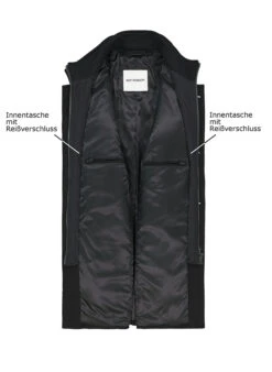 ROY ROBSON, Mantel, Mikrofaser, Schwarz -Herrenausstatter Verkaufe 449973 norm3