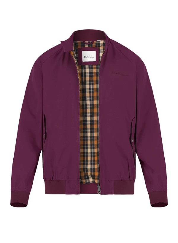 Ben Sherman, Blouson, Baumwolle, rotwein Ben Sherman, Blouson, Baumwolle, Rotwein -Herrenausstatter Verkaufe 449988 norm