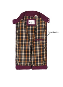 Ben Sherman, Blouson, Baumwolle, Rotwein 2 Ben Sherman, Blouson, Baumwolle, Rotwein -Herrenausstatter Verkaufe 449988 norm3