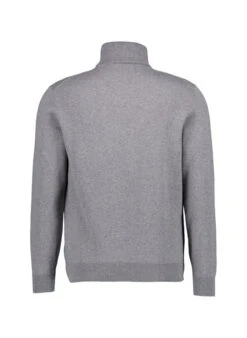 Gant, Rollkragenpullover, Baumwolle, Grau -Herrenausstatter Verkaufe 449990 norm2
