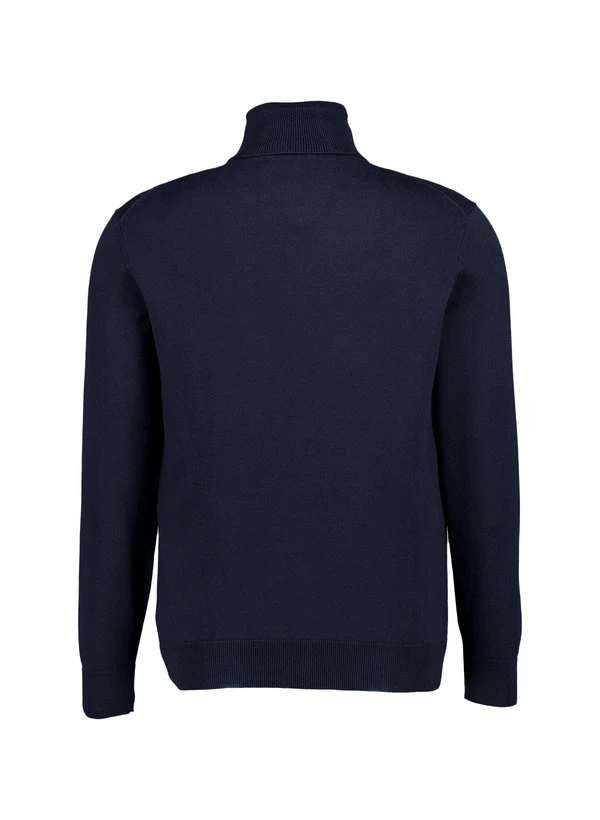 Gant, Rollkragenpullover, Baumwolle, navy Gant, Rollkragenpullover, Baumwolle, Navy -Herrenausstatter Verkaufe 449991 norm2