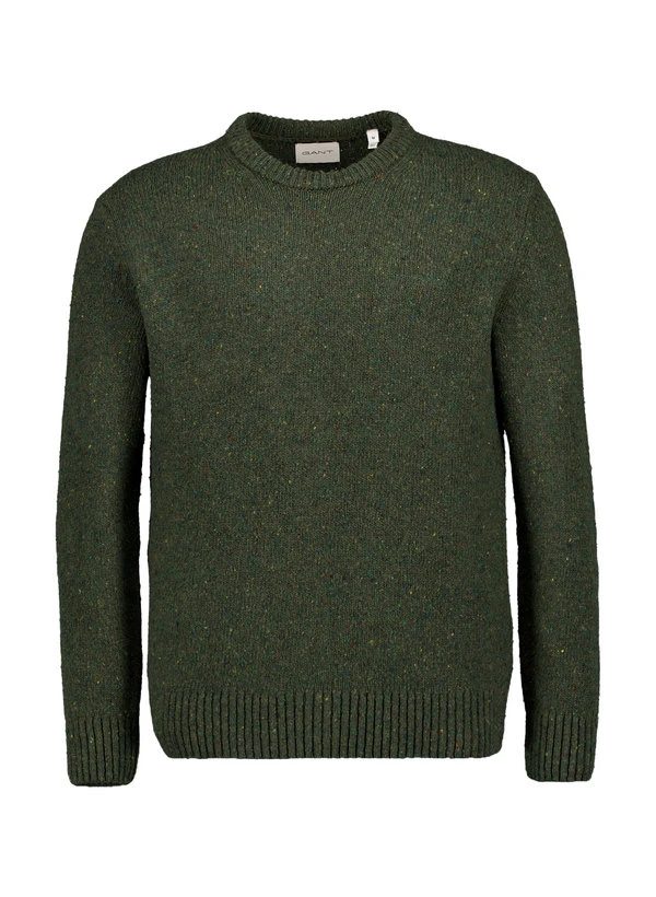 Gant, Pullover, Wolle, grün meliert Gant, Pullover, Wolle, Grün Meliert -Herrenausstatter Verkaufe 449995 norm