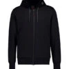 FIRE + ICE, Sweatjacke Kano, Baumwolle, Schwarz