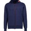 FIRE + ICE, Sweatjacke Kano, Baumwolle, Dunkelblau