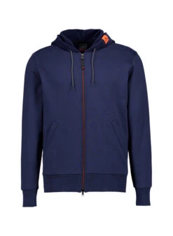 FIRE + ICE, Sweatjacke Kano, Baumwolle, Dunkelblau