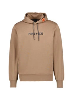 FIRE + ICE, Hoodie Covell, Baumwolle, Oliv