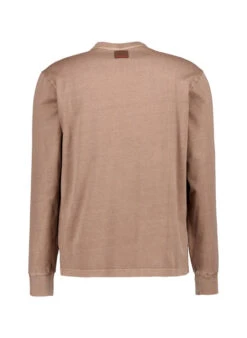 FIRE + ICE, Longsleeve Dante, Baumwoll-Jersey, Oliv -Herrenausstatter Verkaufe 450027 norm2