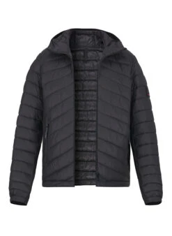 FIRE + ICE, Steppjacke Elvis, Mikrofaser THERMORE®, Schwarz