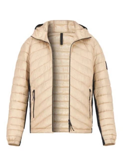 FIRE + ICE, Steppjacke Elvis, Mikrofaser THEREMORE®, Beige