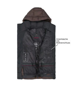 FIRE + ICE, Skijacke Luka, Mikrofaser Thermore®, Dunkelbraun -Herrenausstatter Verkaufe 450037 norm3