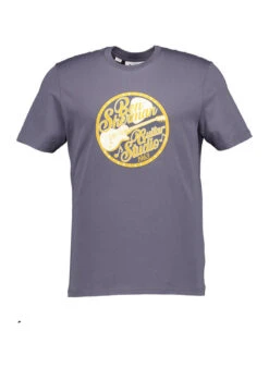 Ben Sherman, T-Shirt, Regular Fit, Bio Baumwolle, Grau