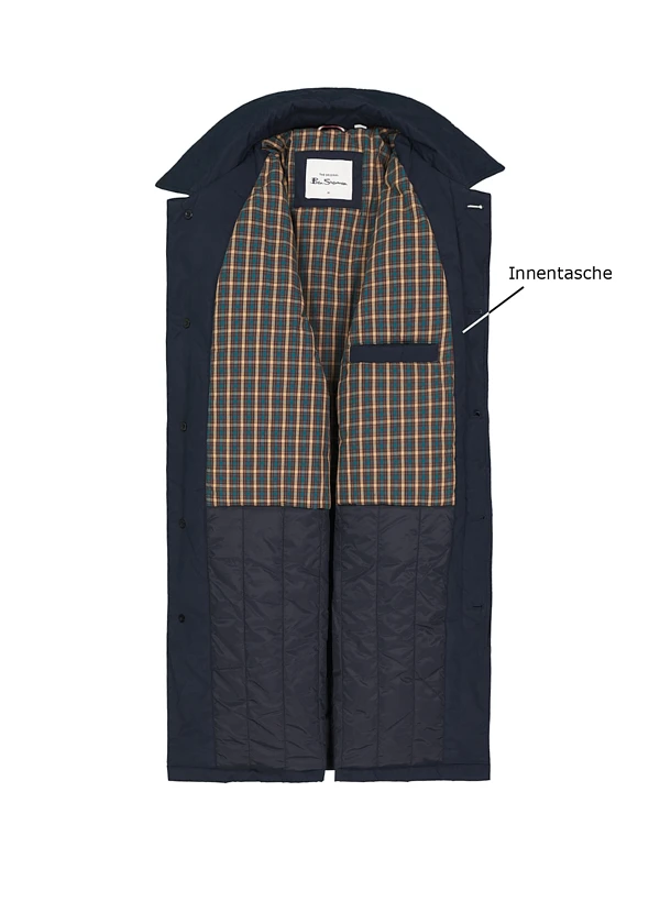 Ben Sherman, Parka , Baumwolle wattiert, dunkelnavy Ben Sherman, Parka , Baumwolle Wattiert, Dunkelnavy -Herrenausstatter Verkaufe 450049 norm3