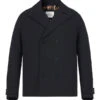 Ben Sherman, Cabanjacke, Wolle, Dunkelnavy