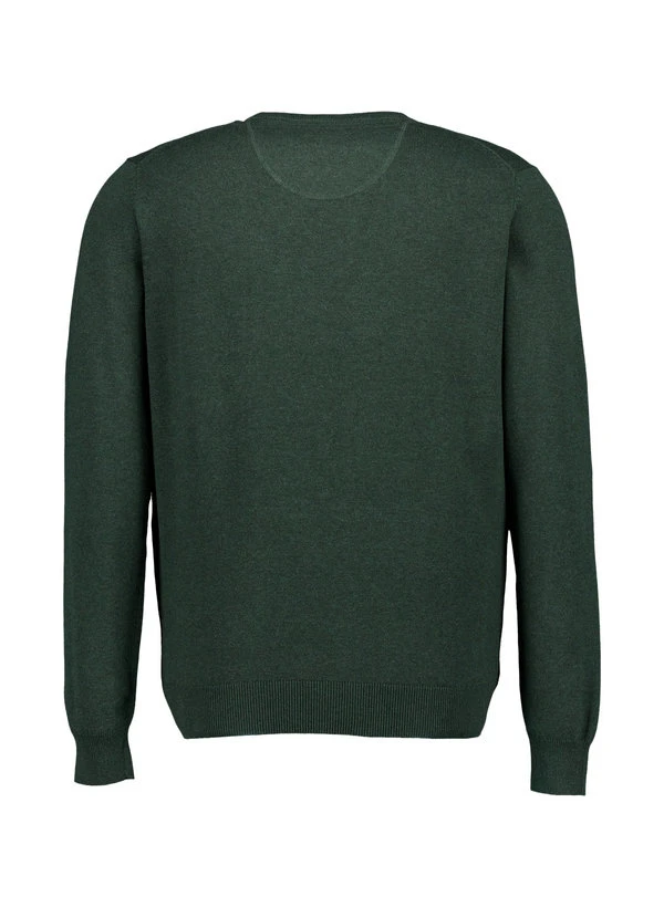 Fynch-Hatton, Pullover, Baumwolle, dunkelgrün Fynch-Hatton, Pullover, Baumwolle, Dunkelgrün -Herrenausstatter Verkaufe 450058 norm2