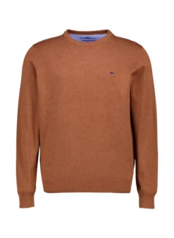 Fynch-Hatton, Pullover, Baumwolle, Braun